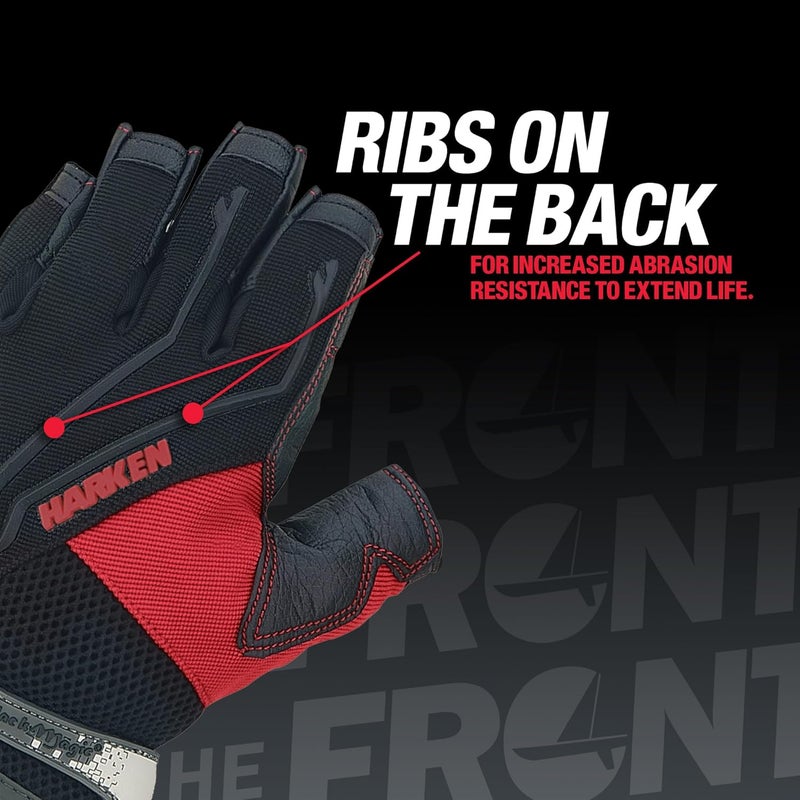 HARKEN Sport Men's Full Finger Reflex Gloves - Image 3